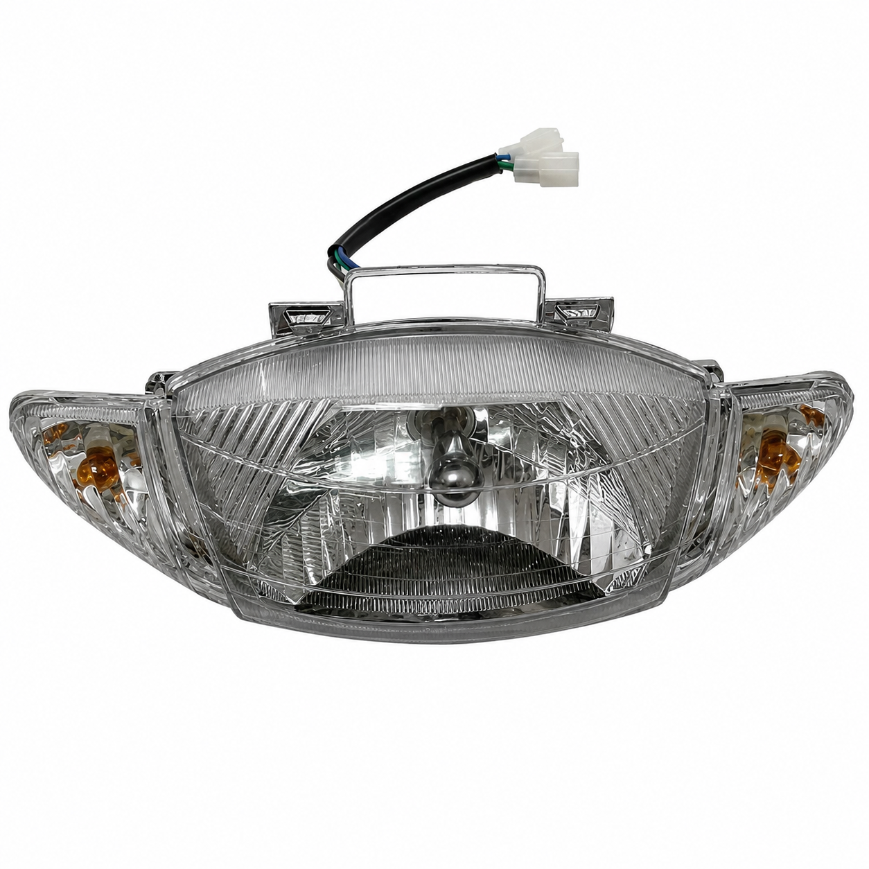 Farol delantero de moto Yumbo Max Myk - Vértigo Repuestos