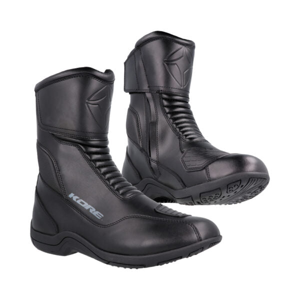 Botas de moto Kore BT-0019 negras - Vértigo Repuestos