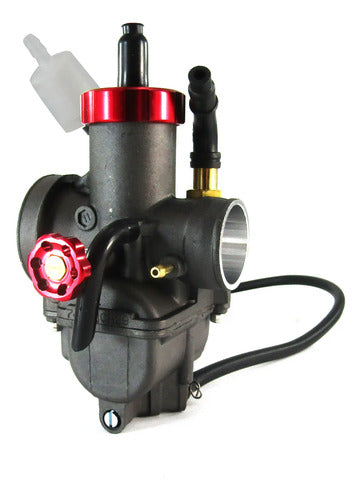 Carburador de moto tipo perilla pulmón 30mm AHL - Vértigo Repuestos
