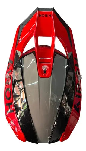 Casco Cross Airoh Twist 3 King Rojo