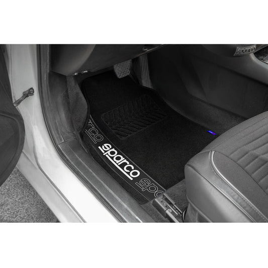 Alfombra Sparco Moquete Con Talonera 4PZAS