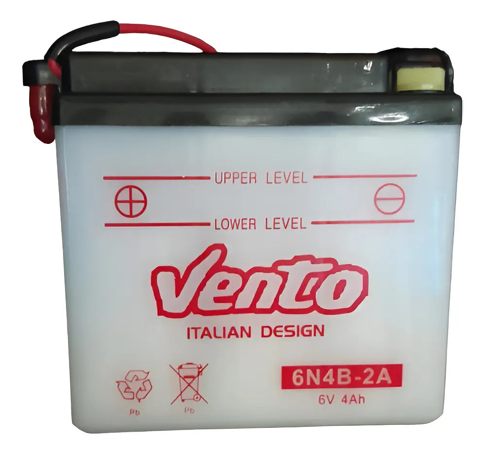 Batería de moto 6N4B-2A Vento - Vértigo Repuestos