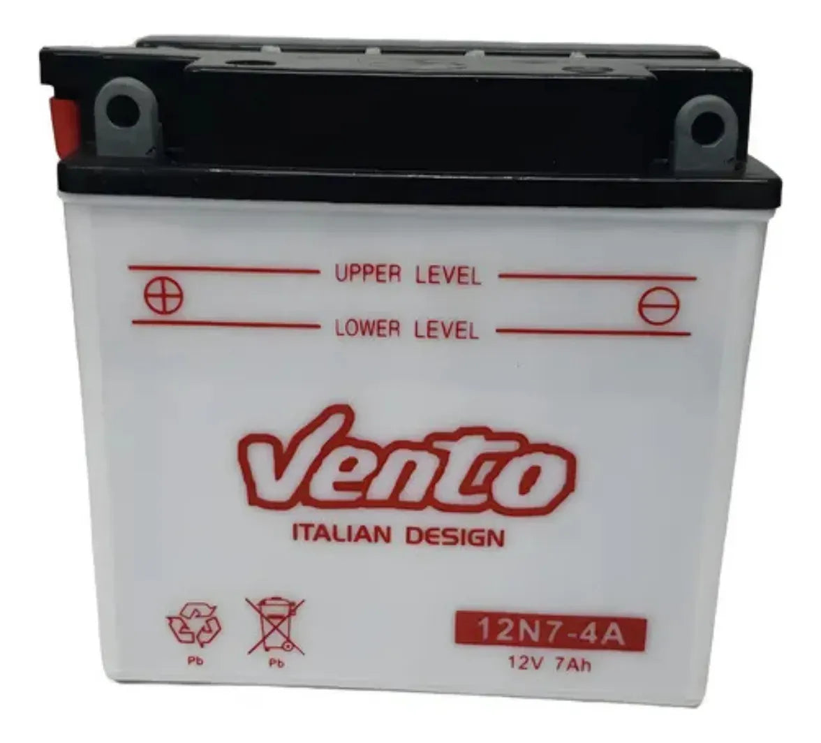 Batería de moto 12N7-4A Vento - Vértigo Repuestos