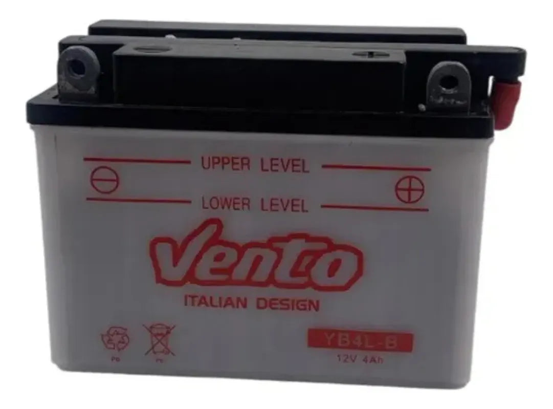 Batería de moto YB4L-B Vento - Vértigo Repuestos