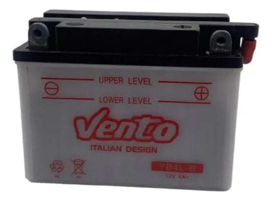 Batería de moto YB4L-B Vento - Vértigo Repuestos