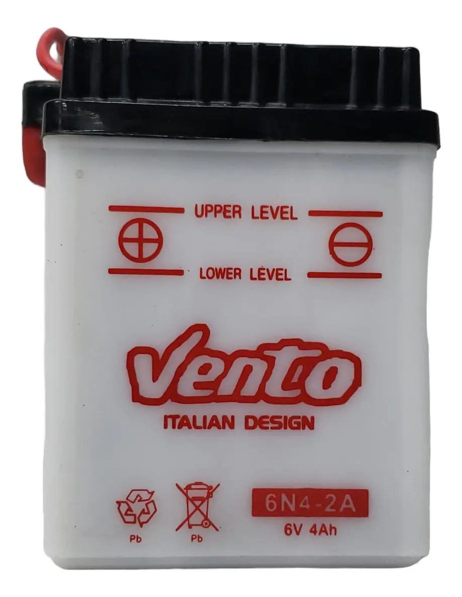 Batería de moto 6N4-2A Vento - Vértigo Repuestos