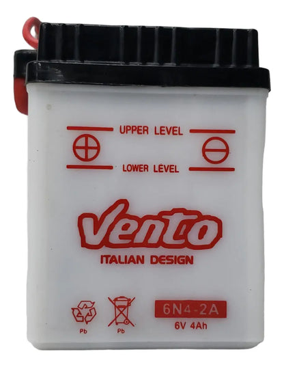 Batería de moto 6N4-2A Vento - Vértigo Repuestos