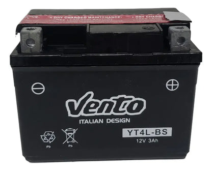 Batería de moto YT4L-BS Vento - Vértigo Repuestos
