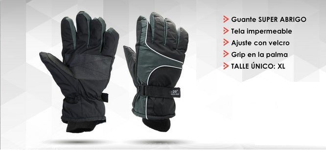 Guantes de moto de abrigo reforzado - Vértigo Repuestos
