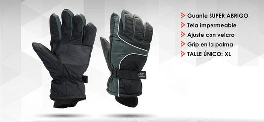 Guantes de moto de abrigo reforzado - Vértigo Repuestos