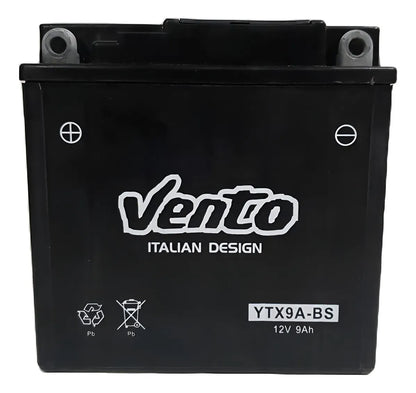 Batería YTX9A-BS Vento Sin Mantenimiento