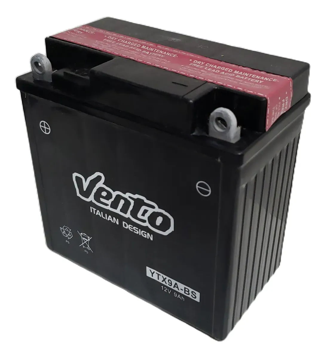 Batería de moto YTX9A-BS Vento - Vértigo Repuestos