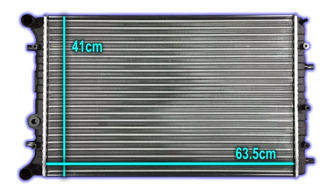 Radiador de agua para Volkswagen Gol G5 G6 G7 - Vértigo Repuestos