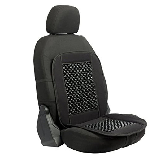 Cubreasiento de bolitas de madera para auto - Vértigo Repuestos