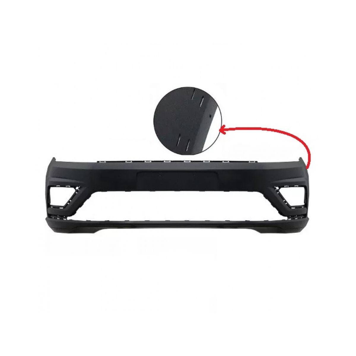 Paragolpe delantero de auto VW Saveiro G7 16 - Vértigo Repuestos