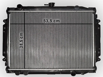 Radiador de agua para JMC 2.8 camioneta - Vértigo Repuestos