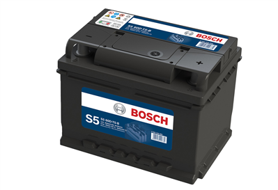 Batería de auto Bosch S5 90 amperes borne derecho - Vértigo Repuestos