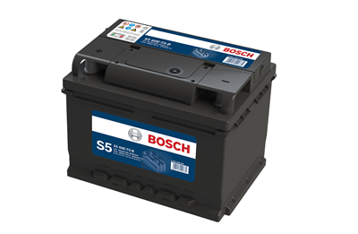 Batería de auto Bosch S5 90 amperes borne izquierdo - Vértigo Repuestos