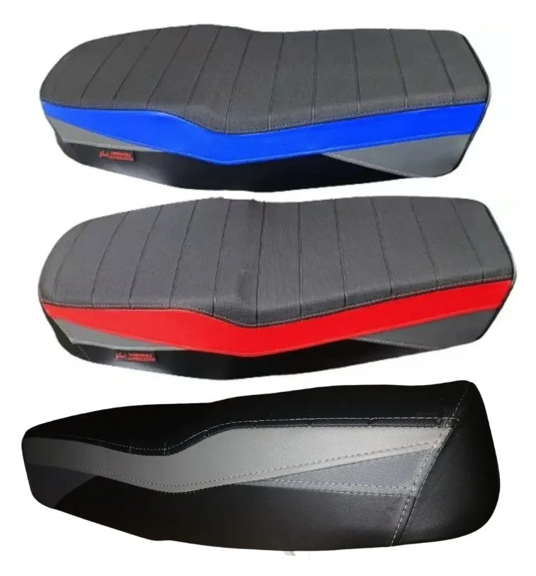 Asiento de moto CG Classic Sapucai con color - Vértigo Repuestos