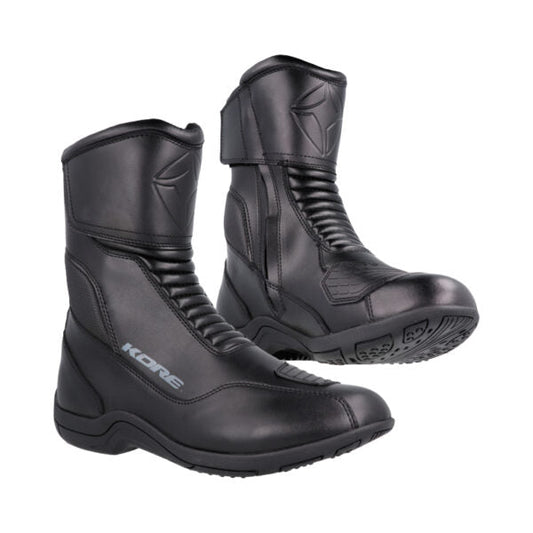 Botas de moto Kore BT-0019 negras - Vértigo Repuestos