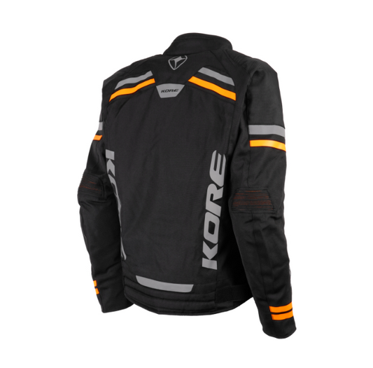 Campera Cordura Kore Negra/Naranja TJ-1520