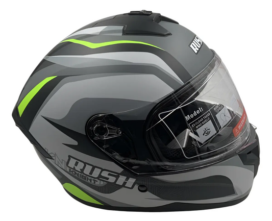 Casco integral de moto Rush M71 - Vértigo Repuestos