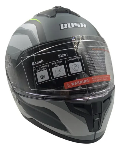 Casco Integral Rush M71 Nuevo