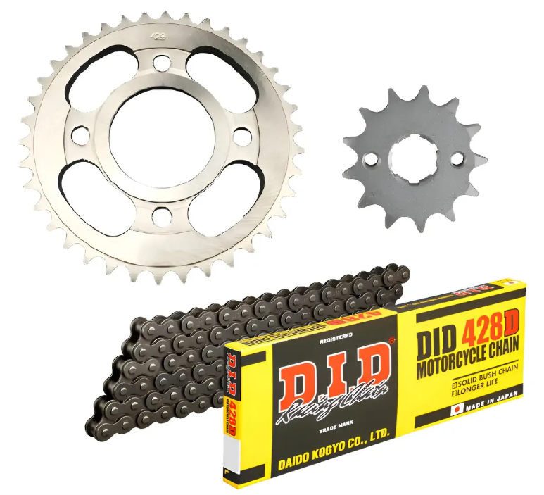 Kit de transmisión de moto para Yamaha YBR125 - Vértigo Repuestos