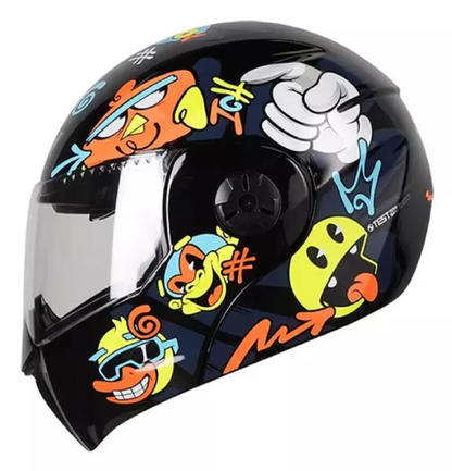 Casco Niño Doble Accion C/Lentes Ich