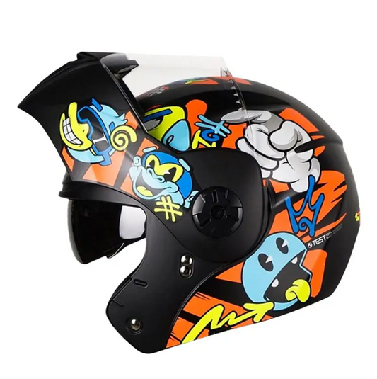 Casco rebatible de moto para niño Ich con lentes - Vértigo Repuestos