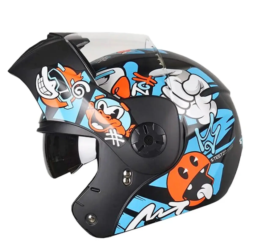 Casco Niño Doble Accion C/Lentes Ich