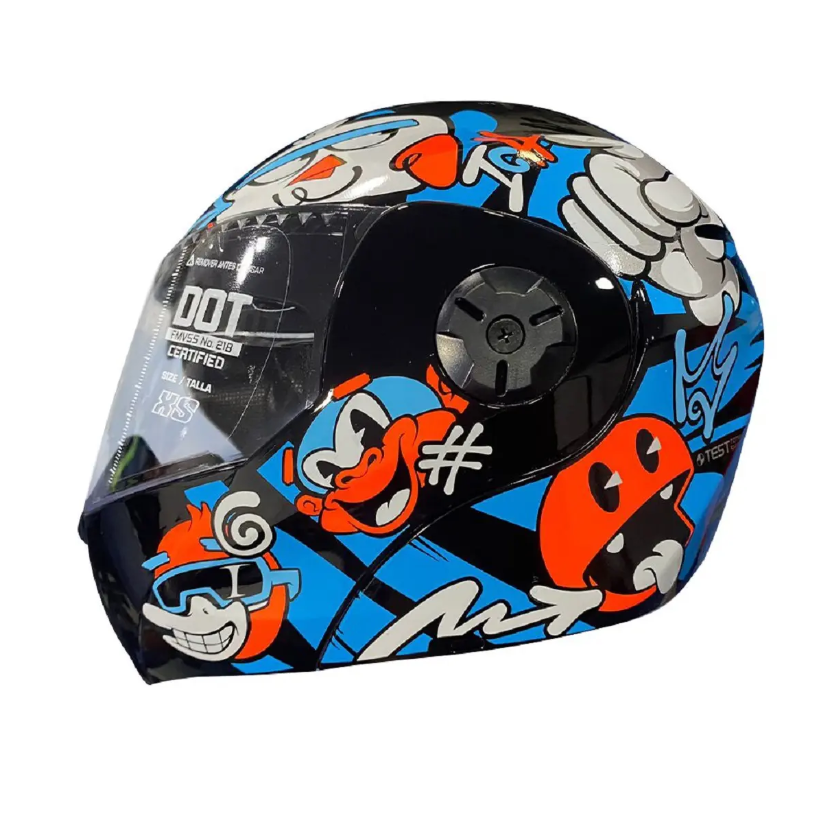 Casco Niño Doble Accion C/Lentes Ich