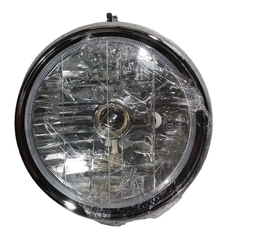 Farol delantero de moto Baccio Classic 125 negro - Vértigo Repuestos