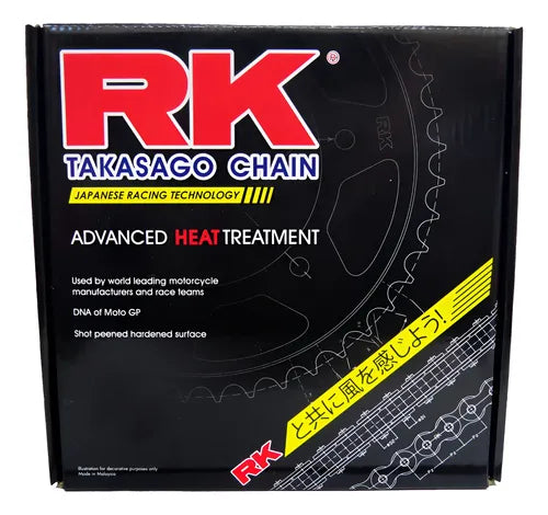 Kit de transmisión de moto para Yamaha XTZ 125 RK - Vértigo Repuestos