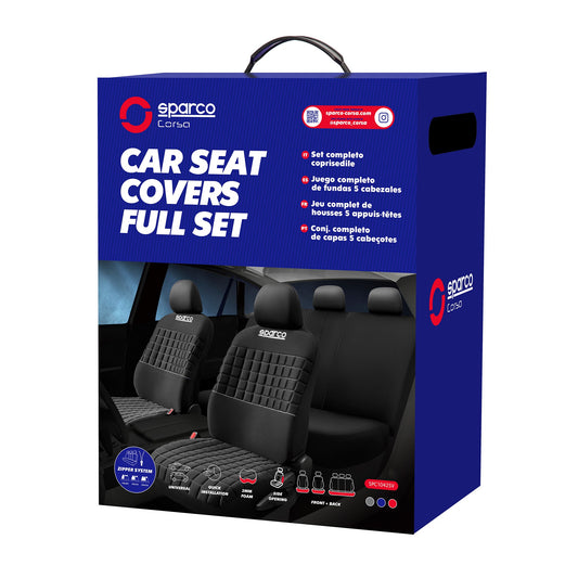 Cubreasiento Sparco Con Espuma Completo