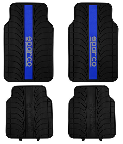 Juego de alfombras Sparco PVC 4 piezas - Vértigo Repuestos