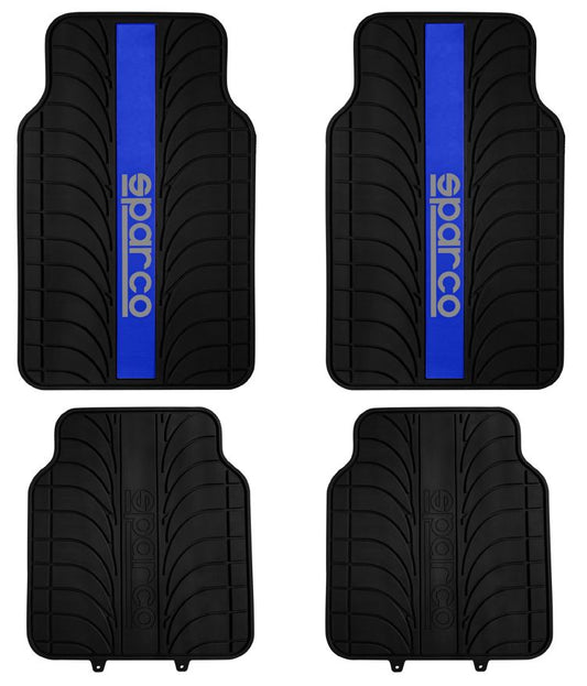 Juego de alfombras Sparco PVC 4 piezas - Vértigo Repuestos