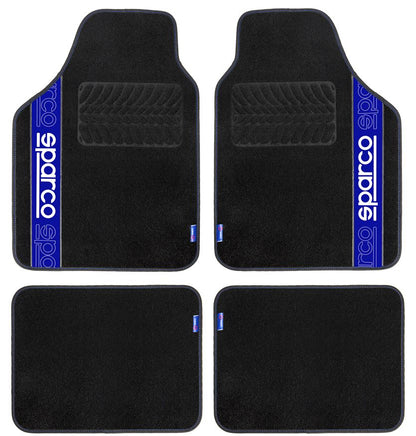 Alfombra Sparco Moquete Con Talonera 4PZAS