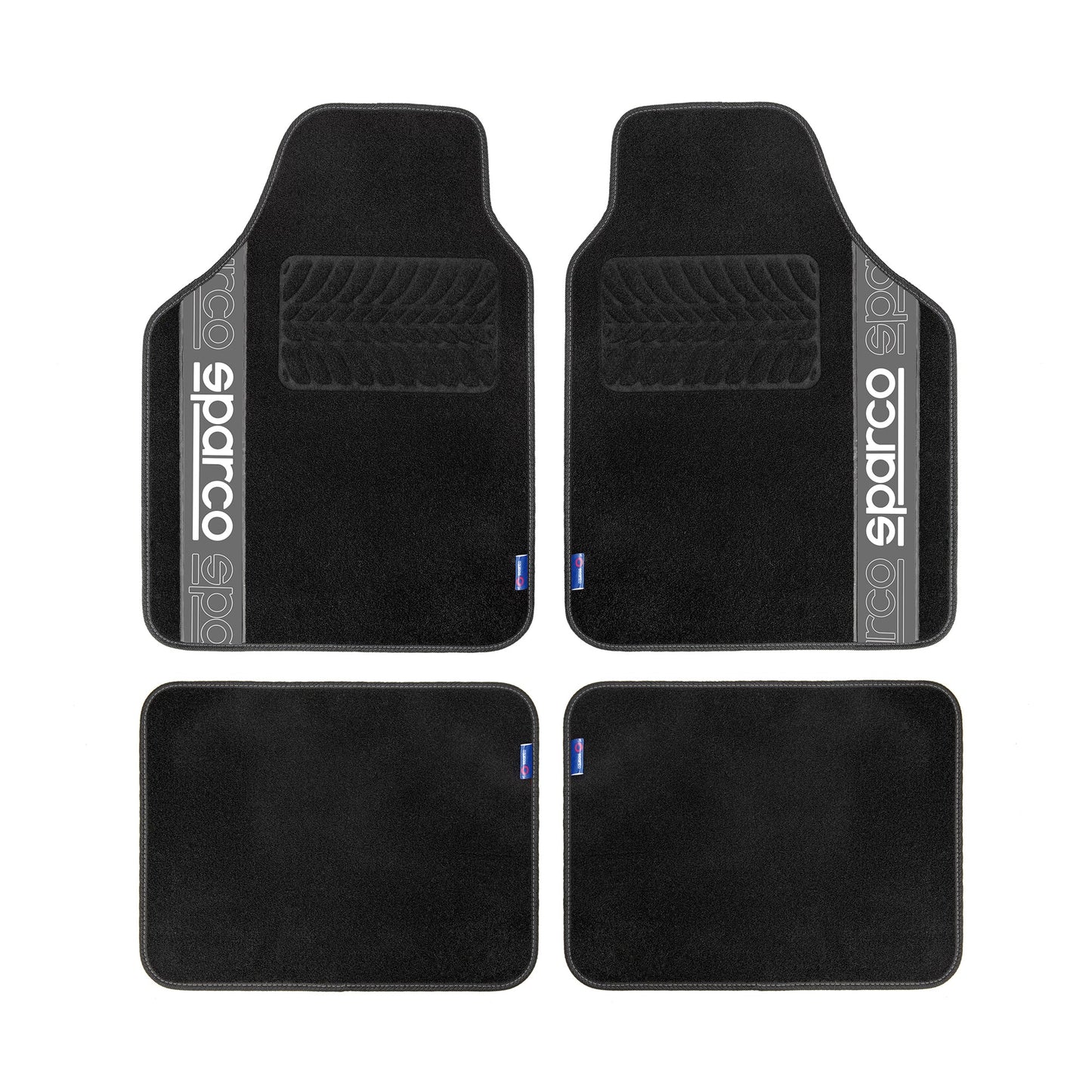 Alfombra Sparco Moquete Con Talonera 4PZAS
