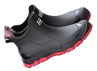 Bota de lluvia para moto media caña flexible - Vértigo Repuestos