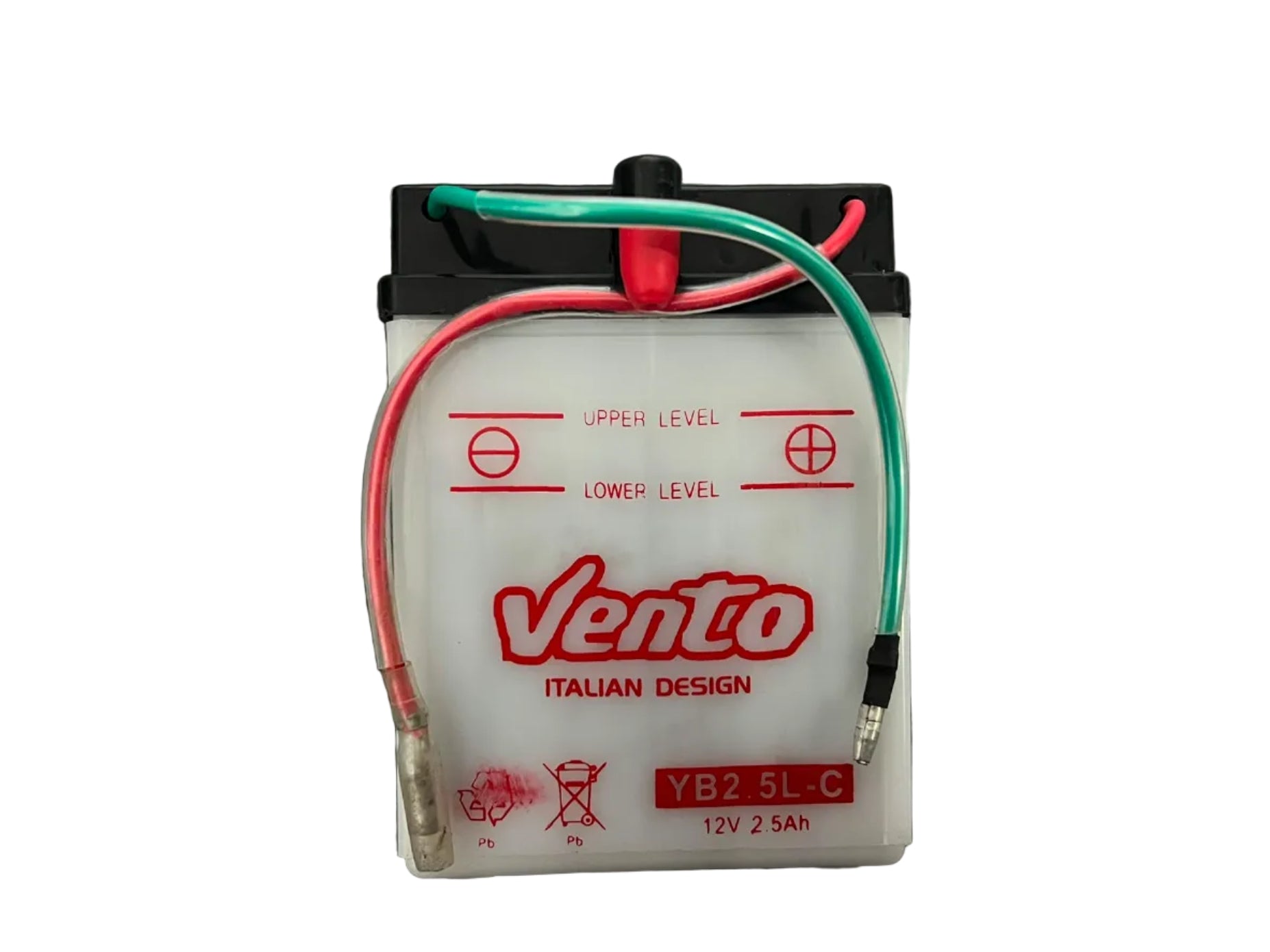 Batería de moto YB2.5L-C Vento - Vértigo Repuestos