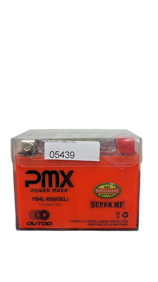 Batería de moto YB4L gel - Vértigo Repuestos
