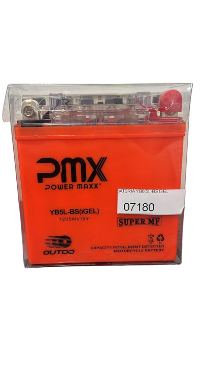 Batería de moto YB6.5L-BS gel - Vértigo Repuestos