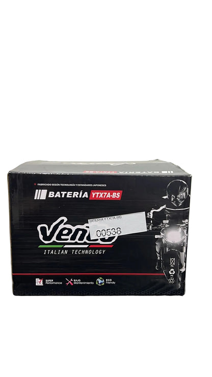 Batería de moto YTX7A-BS - Vértigo Repuestos
