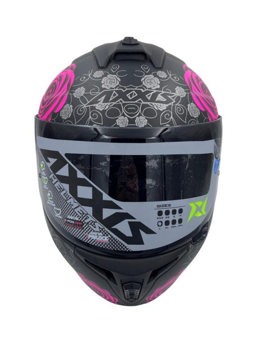 Casco integral de moto Axxis Draken - Vértigo Repuestos