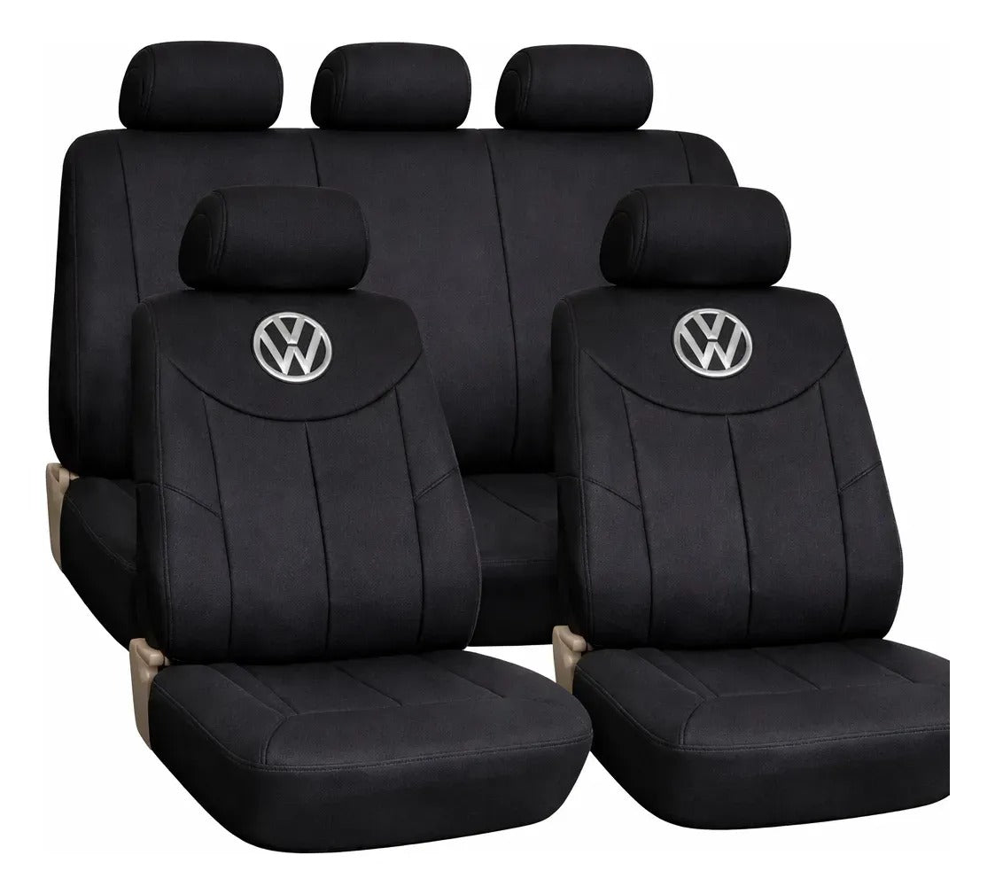 Cubreasiento Tela 9PZAS Con Logos