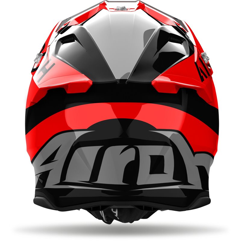 Casco Cross Airoh Twist 3 King Rojo